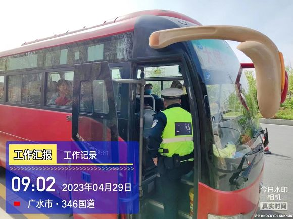 “五一”假期:广水交警严格路面及景点管控